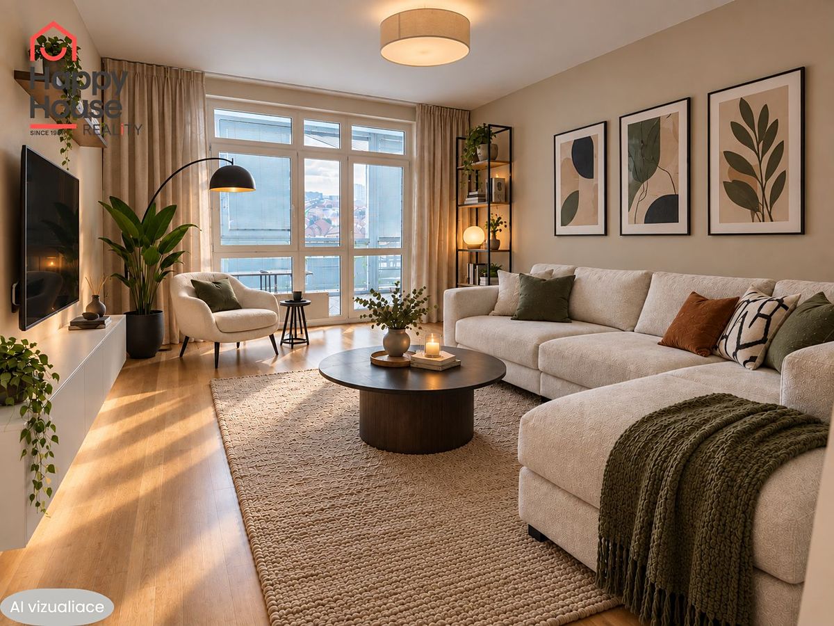 Pronájem bytu 2+kk 60 m²